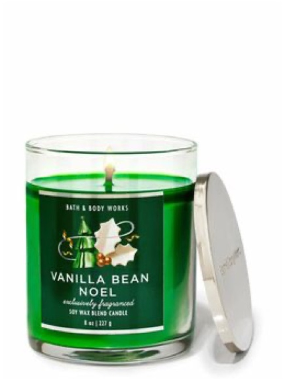 Bath & Body Works Vanilla Bean Noel 8oz Candle